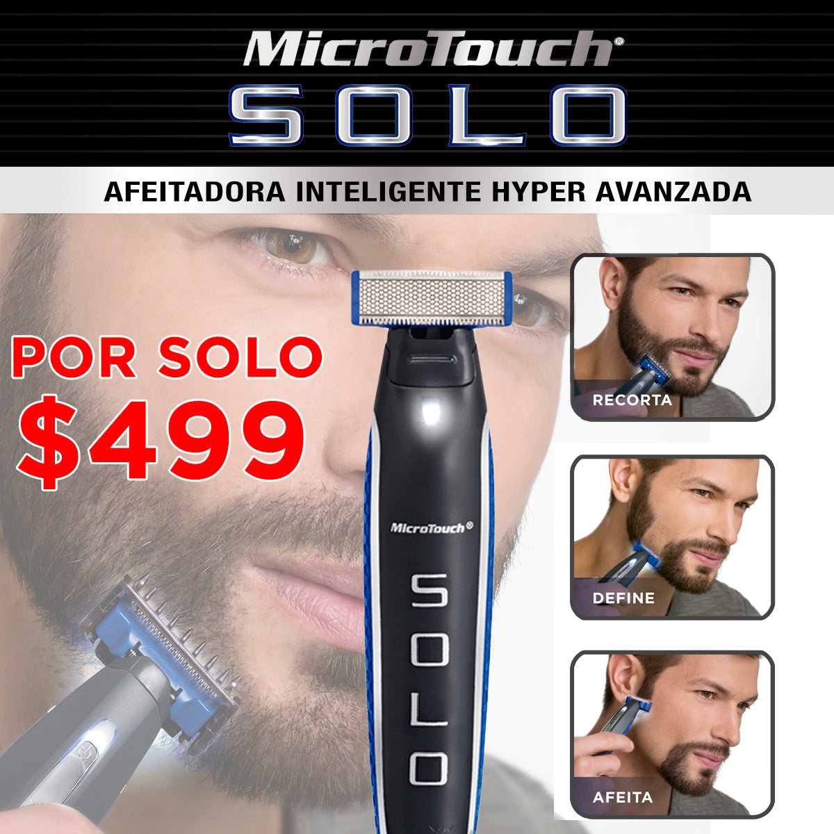 Microtouch Solo. - MejorCompraTV